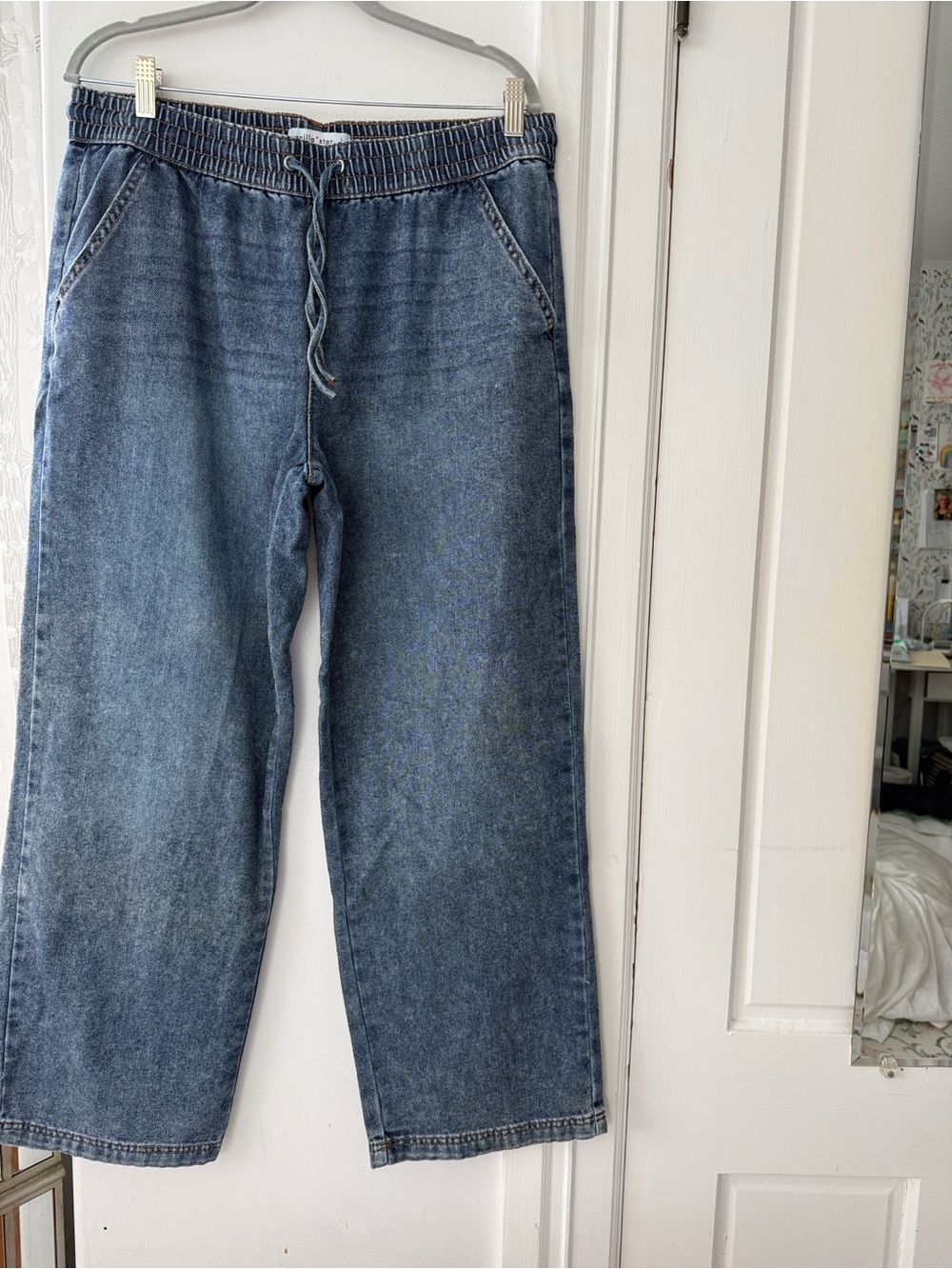 Vanilla Star Relaxed Blue Denim Women's  Jeans